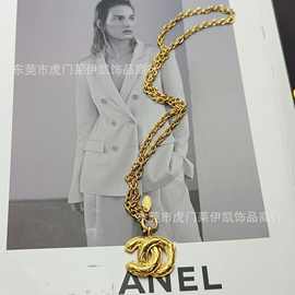 复古小鸟吊坠高级感女王项链欧美INS极简百搭网红锁骨链经典颈链