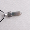 Organic pendant, natural water, crystal, bullet, necklace, European style