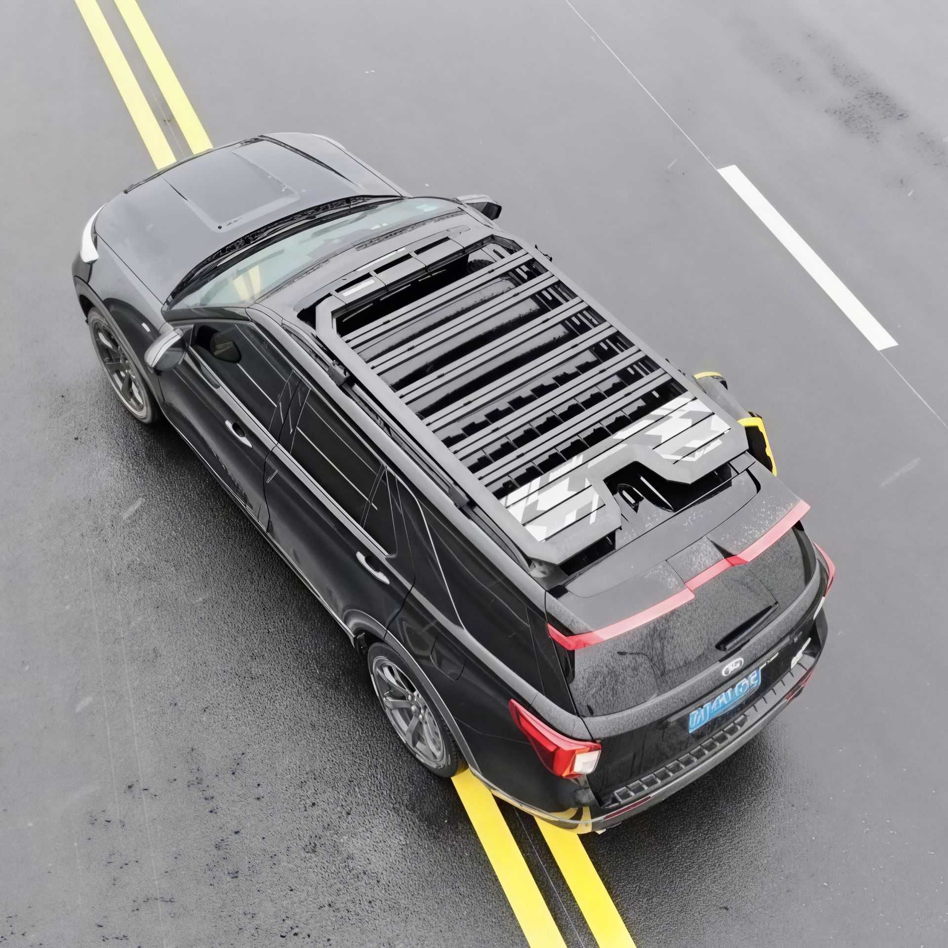 Explorer Roof Rack Ladder Side Account Off-road Refit Roof Expansion Platform Outdoor Storage Rack Travel Rack
