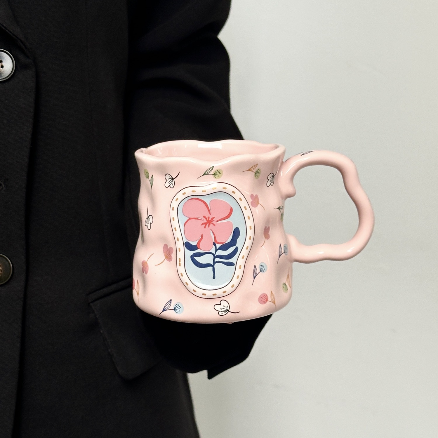 Regalo de cumpleaños de una amiga, taza de agua, nicho de diseño, taza de regalo de mano, caja de regalo retro. image 6