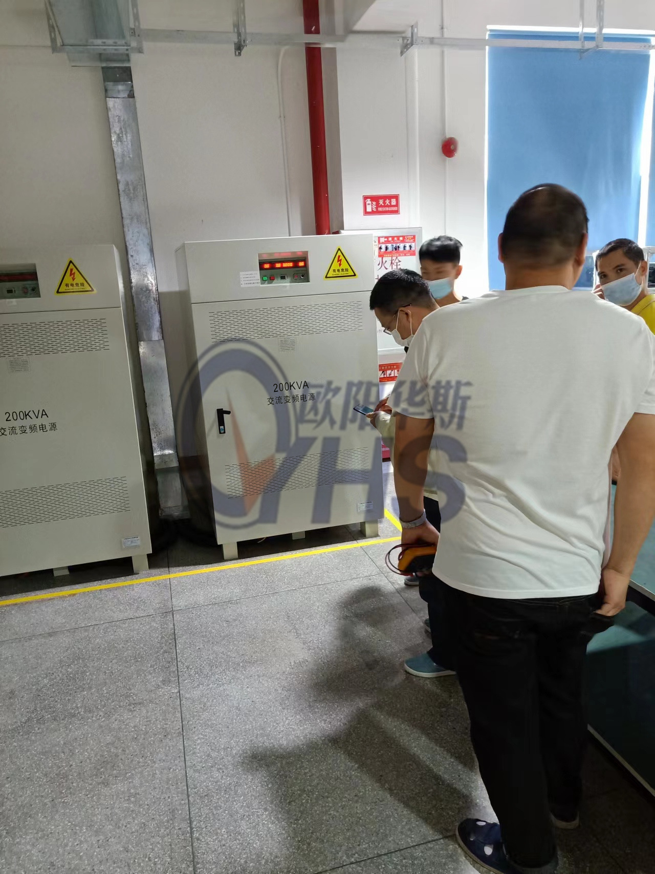 ŷ����˹200KVA��Ƶ��Դ����������̨�ƹ��豸�������60HZ��110V