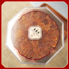 Changbai Mountain Red Ginseng Slices with Eight-Corner Gift Box | Sugar-Free Red Ginseng | Specialty from Northeast China | Premium, Fully Matured Ginseng | Goryeo Ginseng | Naturally Preserved, No Sulfur Fumigation