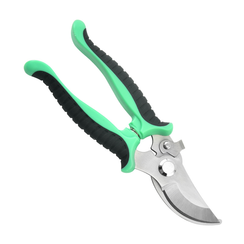 녹색 가지 가위