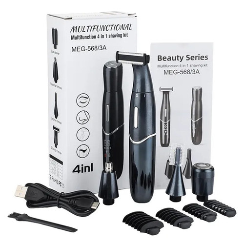 Cross-border rechargeable multifunctional women's shaver electric eyebrow trimmer private part hair remover men's shaver nose hair remover