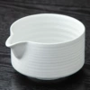 Matcha bowl-matte white