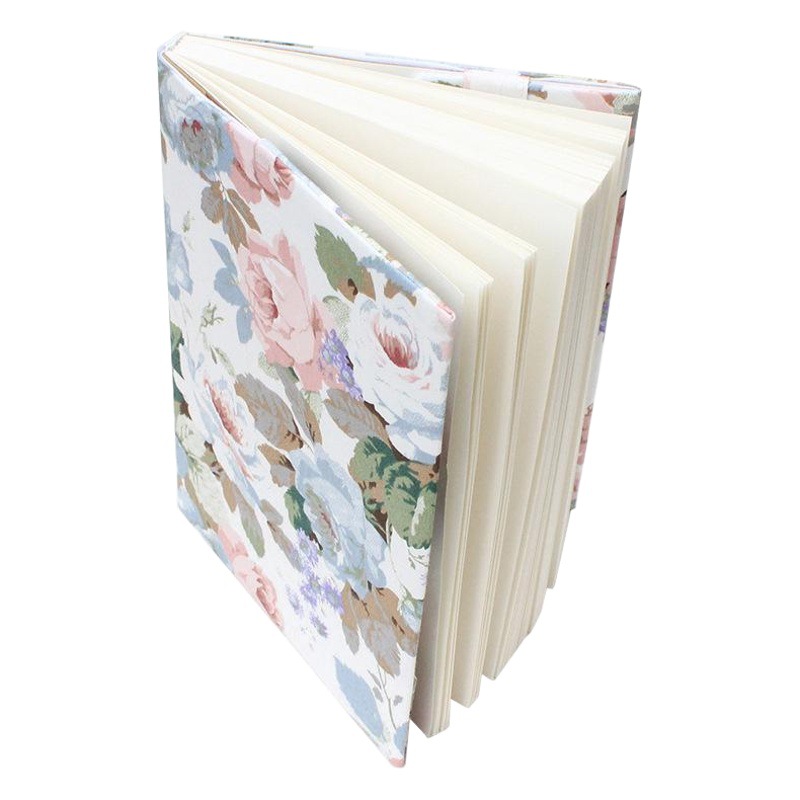 [Qian Li] cubierta de libro de tela hecha a mano cuaderno cubierta de libro de tela mano cuenta pluma cubierta A5A6 cubierta de libro