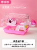 Hamster Cage Acrylic Highly Transparent Snail Model Cherry Pink
