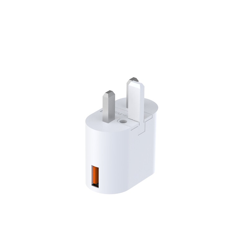 5V2A British USB Charger Telescopic Pin Power Adapter Small Home Appliances Digital Product Charging Head UKCA