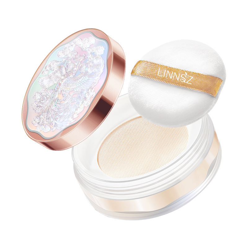 琳妆光感皙亮空气蜜粉 定妆粉防水持久遮瑕控油西子散粉抖音爆款
