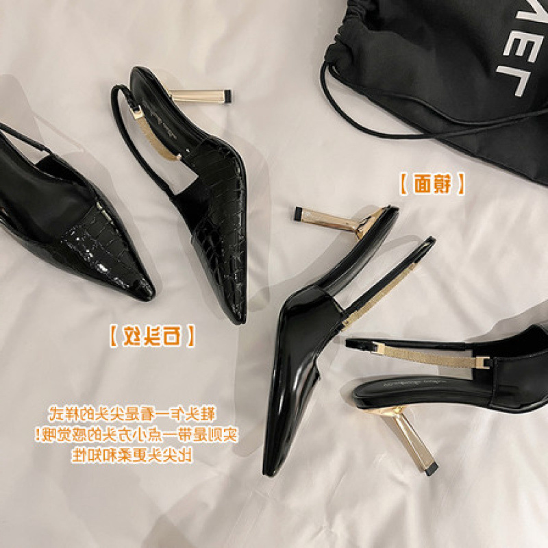 Sandals for Outdoor Wear 2026 Spring and Summer New Women's Shoes Cross-Border Foreign Trade Niche Light Luxury Retro Leather Shoes Sandals for Outdoor Wear 2026 Spring and Summer New Women's Shoes Cross-Border Foreign Trade Niche Light Luxury Retro Leather Shoes