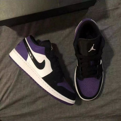 新しい純粋なオリジナル AJ1 レトロ猫ロートップ男性と女性のファッションカジュアルイン多用途高価値トレンディなスポーツスケートボードシューズ