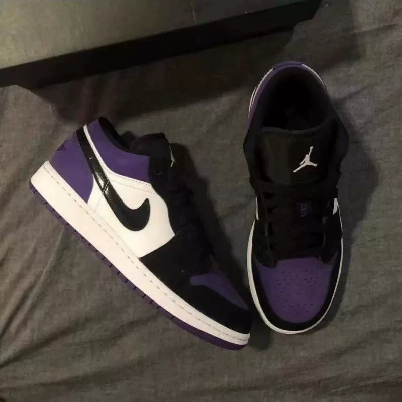 Air Jordan 1, низкие универсальные высококачественные спортивные кроссовки для мужчин и женщин для отдыха