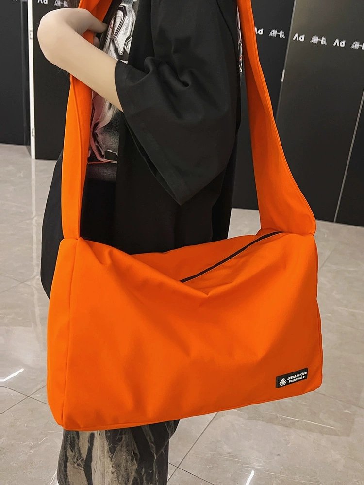 Capacious shoulder bag, one-shoulder bag, universal waterproof chest bag, storage system