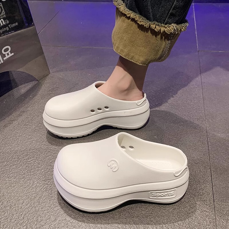 Baotou Cave Shoes Shoes Women Casual Sports Thick Sole Sandals Nurse Mueller Shoes Thong Cake Cave Shoes Women Wholesale Summer Baotou Cave Shoes Shoes Women Casual Sports Thick Sole Sandals Nurse Mueller Shoes Thong Cake Cave Shoes Women Wholesale Summer