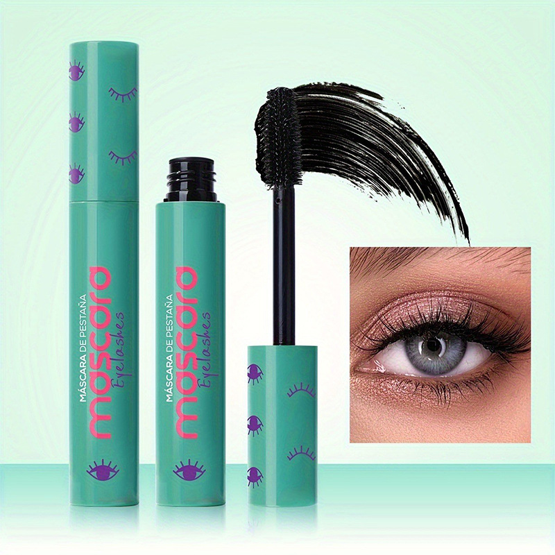 USHAS rímel a largo plazo impermeable sin manchas, rímel largo y grueso, rímel de rizo SAC009