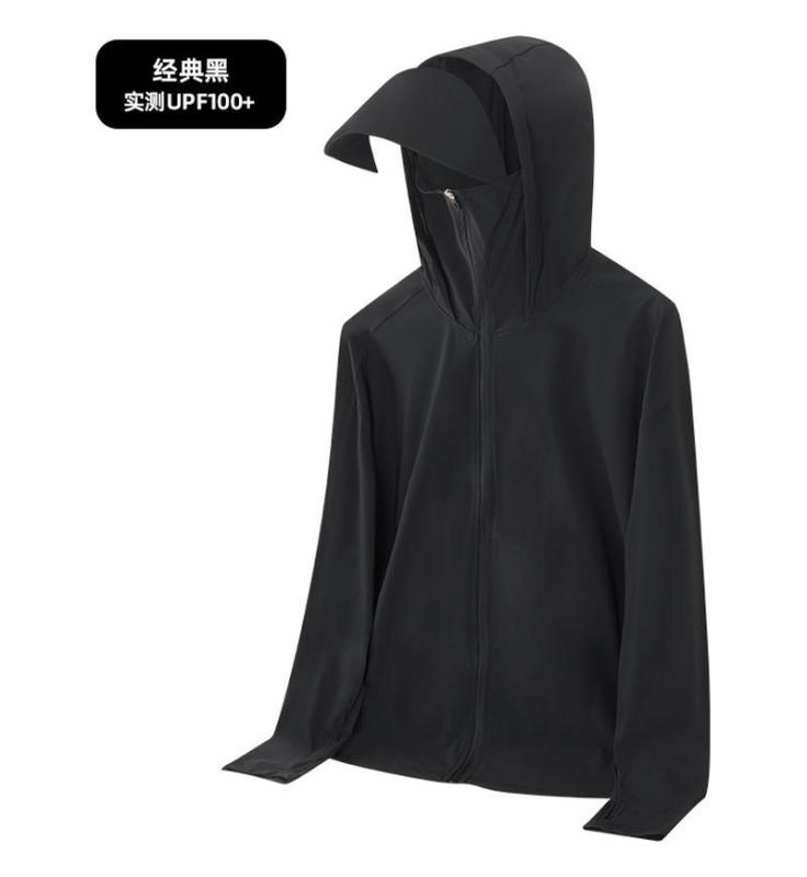 大きなつばと帽子の氷の糸の日焼け止めの服の女性の夏の涼しさのupf50 + 日焼け止めの服の薄い金の外出のカジュアルなコートの男性|undefined