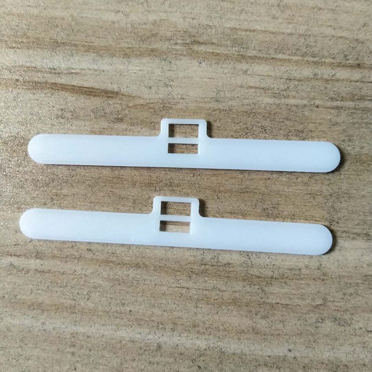 跨境 89MM双孔挂片 PVC挂片垂直帘窗帘配