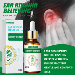 South Moon Tinnitus Ear Drops for Relieving Tinnitus Disturbances, Airplane Tinnitus Ear Drops, Ear Comfort, Tinnitus Buzzing and Muffled Sound
