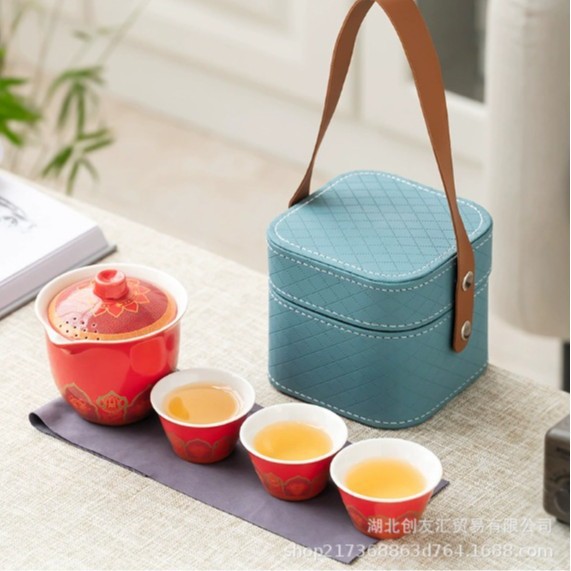 청운 한솥과 레드 세 잔