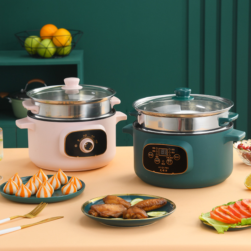 Multi-functional integrated electric cooker household cooking easy-to-operate electric cooker large capacity top steaming and bottom cooking electric cooker
