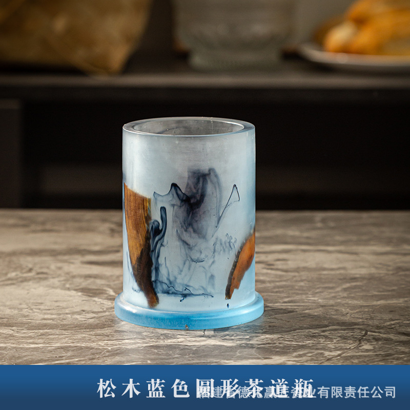 Ceremonia del té transfronteriza seis caballeros combinación conjunto completo de piezas de té kung fu bambú té abrazaderas de té pinzas madera sólida