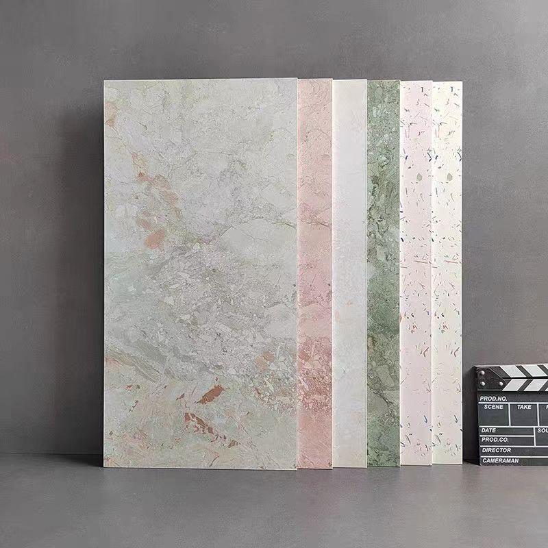Modern Light Luxury Monet Garden Luxury Stone Tiles 600X1200 Bathroom Background Wall Tiles Full Ceramic Wall Tiles