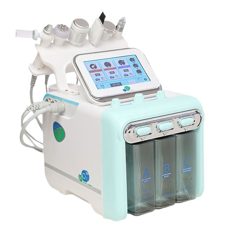 Venta al por mayor de hidrógeno y oxígeno pequeña burbuja instrumento de belleza salón de belleza instrumento de inyección de oxígeno doméstico especial Corea del Sur rejuvenecimiento de la piel hidratante limpieza belleza