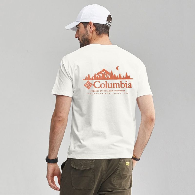 クロスボーダー割引漏れTシャツメンズ夏新作アウトドアスポーツレジャー通気性コットンラウンドネック半袖若者トレンド|undefined