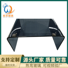厂家直供热弯玻璃，钢化玻璃，可配送。可定 制