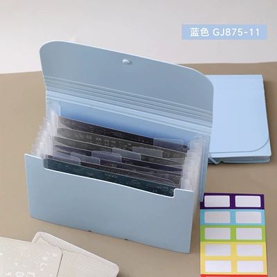 art stickers, Dırnaq bəzəkləri - steel-plate-photo-album-blue