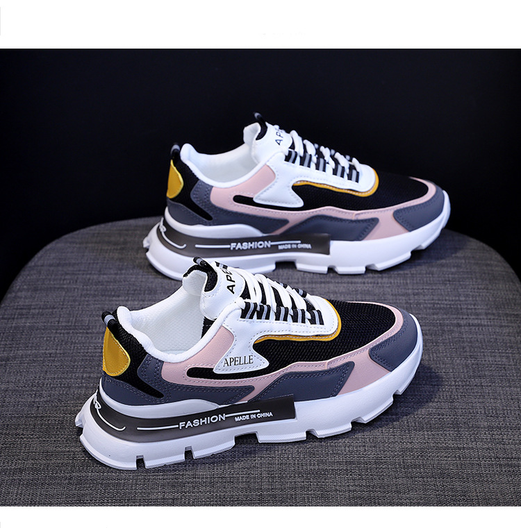 Daddy Shoes Damen 2023 Frühjahr Neue koreanische Version der Wild Ins Student Sportschuhe Damen Street Shooting Casual Damenschuhe NK77_voghion.com