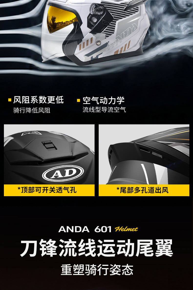 Ad Electric Motorcycle Helmet 3C Certified Men's and Women's Motorcycle Riding Half Helmet Breathable All-Season Safety Helmet