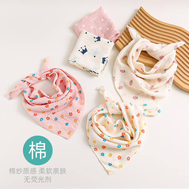 Niñas coreanas bufandas de algodón y lino para niños primavera y otoño delgada baby collar bufandas de viento en todas las estaciones