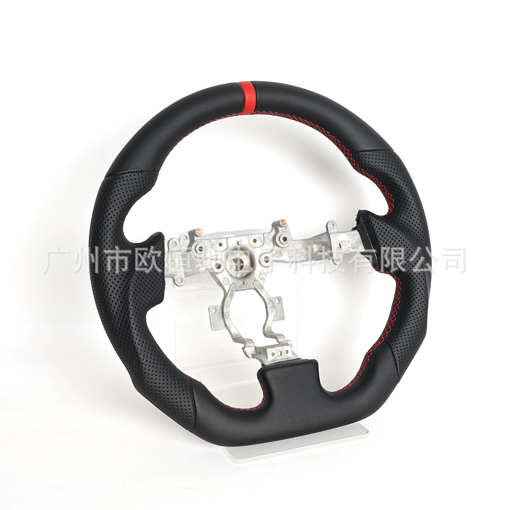 Cross-Border Hot-Selling Product Suitable for Nissan Gt-R 09-16 Models, Full Leather Car Steering Wheel Modification and Upgrade Parts