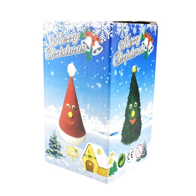 新しい電動会ランニングクリスマス帽子おもちゃ歩くスイング鈴ランプツリークリエイティブクリスマススイング帽子おもちゃ|undefined