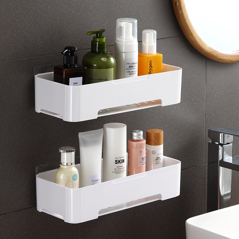 Bathroom Storage Rack Wall-Hanging Bathroom Storage Rack Non-Punch Suction Wall-Type Toilet Toilet Washstand Storage Rack