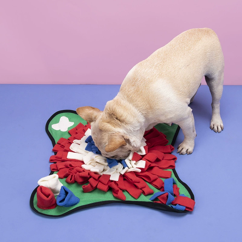 Kawai 2021 new pet cake slow food pad dog smelling pet smell training blanket pet smell