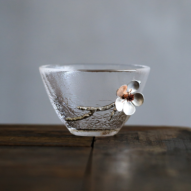 Vidrio Flor de Estaño N ° 6 Taza