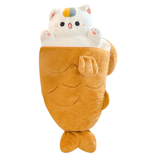Cross-border new product Taiyaki pillow plush toy bunny doll cat doll birthday gift wholesale