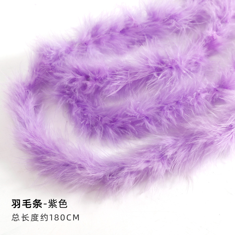 Red Feather Little Fragrance Brush Bouquet Decoración hecha a mano DIY material floral material de embalaje floral bouquet material al por mayor