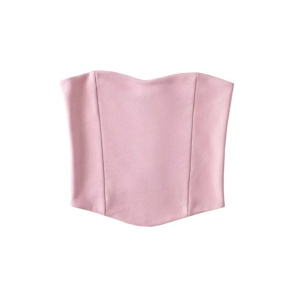 280g Weight Sleeveless Sleeve Length Spandex, Polyester Fabric Type Skirt Co-ord Set Sets Type 2 Pieces Set Quantity Daily, Date, Bar Occasion Strapless Neckline Slim Fit Type Solid Color Pattern Summer Season Women's Gender Zipper Design Sexy Style Daily Date Bar Women's Sexy Solid Color Spandex Polyester Zipper Skirt Co-ord Set Skirt Sets 11