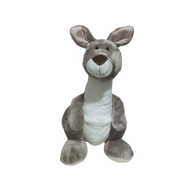 Fábrica en stock de dibujos animados de canguro muñeca de peluche de juguete lindo de los niños ragdoll muñeca regalo transfronterizo al por mayor