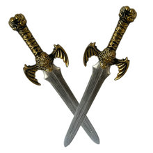 古铜色装备COS匕首小刀模型玩具装配件仿真配套玩具古罗马剑亚瑟
