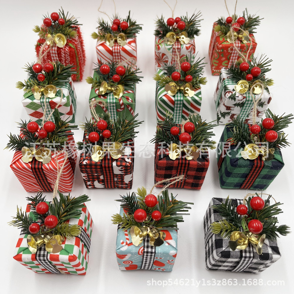 Cross -border new product Christmas bag decoration gift bag shopping…