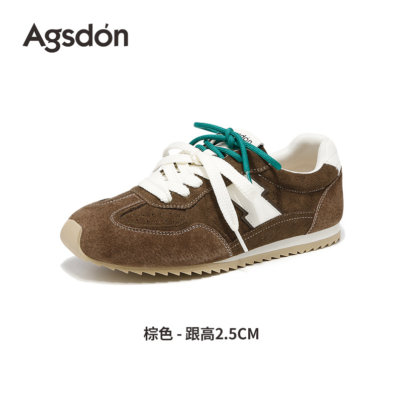 Zapatos de entrenamiento alemán rojos de la antigua mujer 2026 nuevo primavera retro zapatos descalzos ballet Gump zapatos deportivos