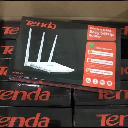 Английская версия Tenda F3 три антенны 300M беспроводной маршрутизатор WiFi Европейский, американский, британский пластиковый пакет