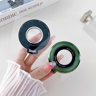Three-dimensional CD pattern mobile phone holder suitable for Apple and Huawei mobile phone cases, ultra-thin universal holder, advanced magnetic holder