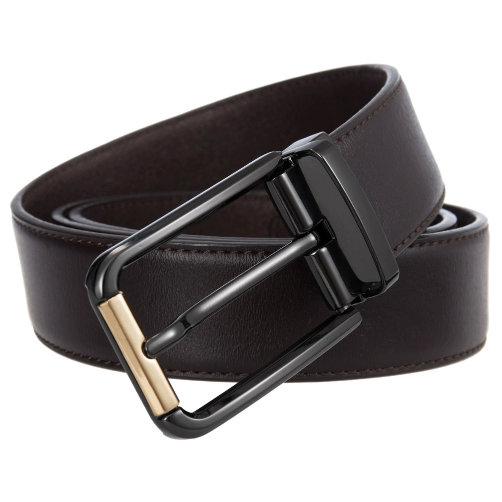 Розовый пояс повседневный двуслойный кожаный ремень 캐주얼 punch belt Ly35-5202-3