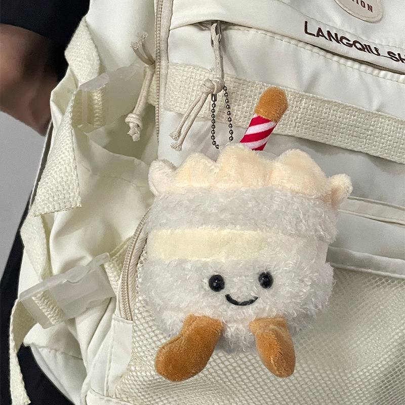 かわいいシミュレーションケーキぬいぐるみペンダント誕生日ギフトぬいぐるみ人形ケーキ人形ラグドール卸売|undefined