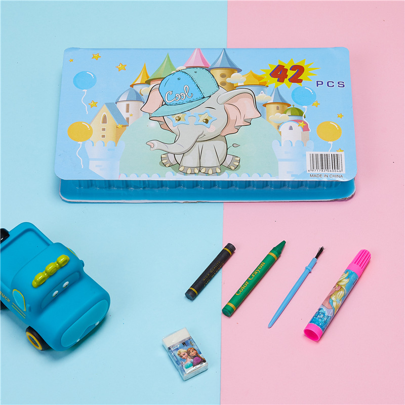 Juego de pinceles 208 Juego de bolígrafos de acuarela 150 con caballete Pintura de arte para niños 168 Regalos transfronterizos 86 colores